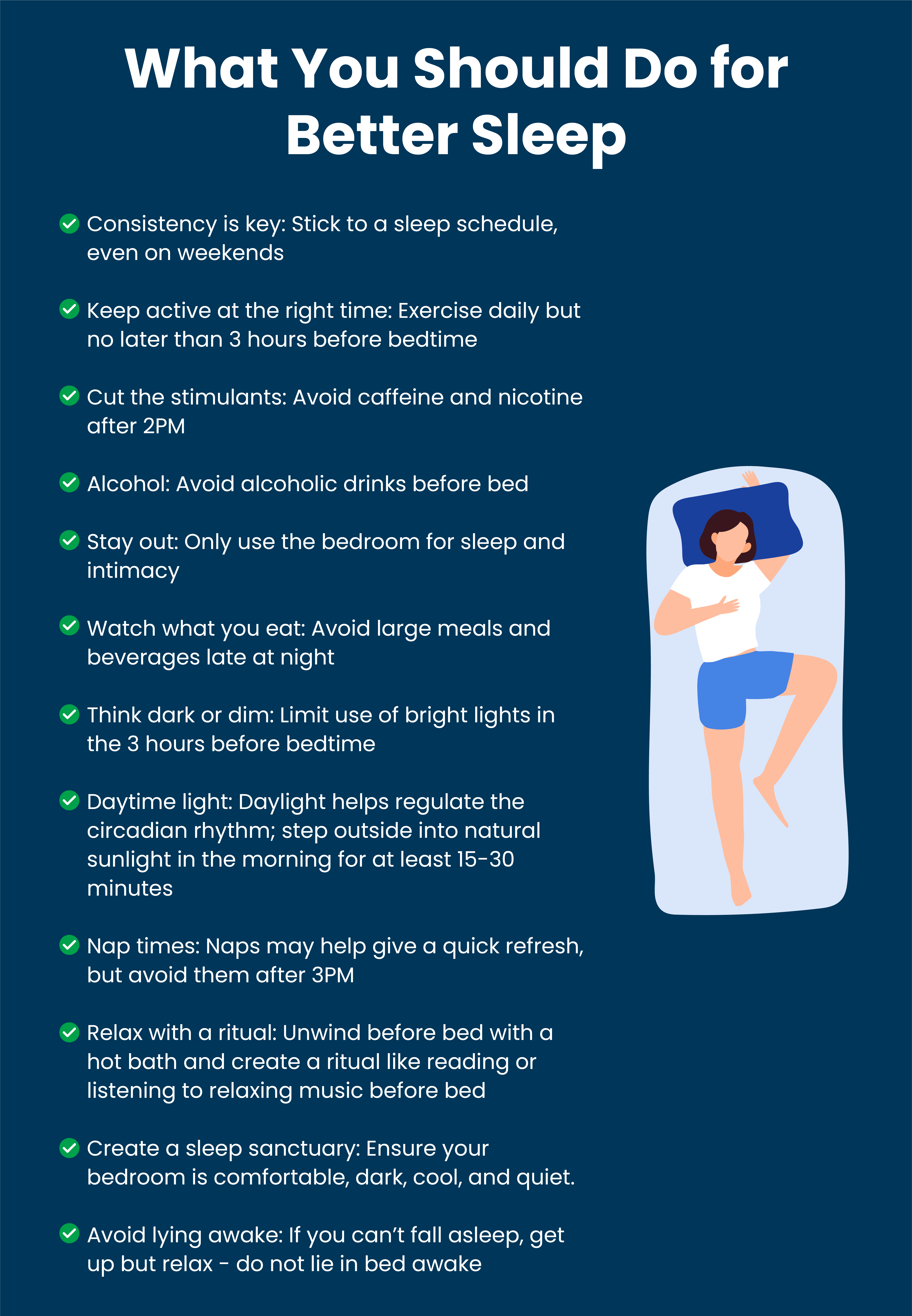 How to Get More Sleep  