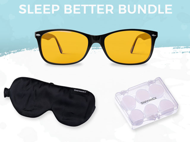 Swanwick Sleep Better Bundle - Swannies, Sleep Mask & Ear Plugs
