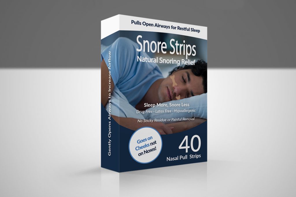 Snore Strips - Nasal Pull Strips Front