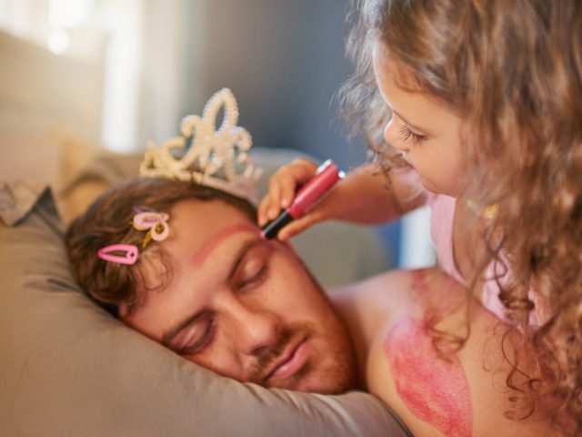 Sleeping In on Father's Day