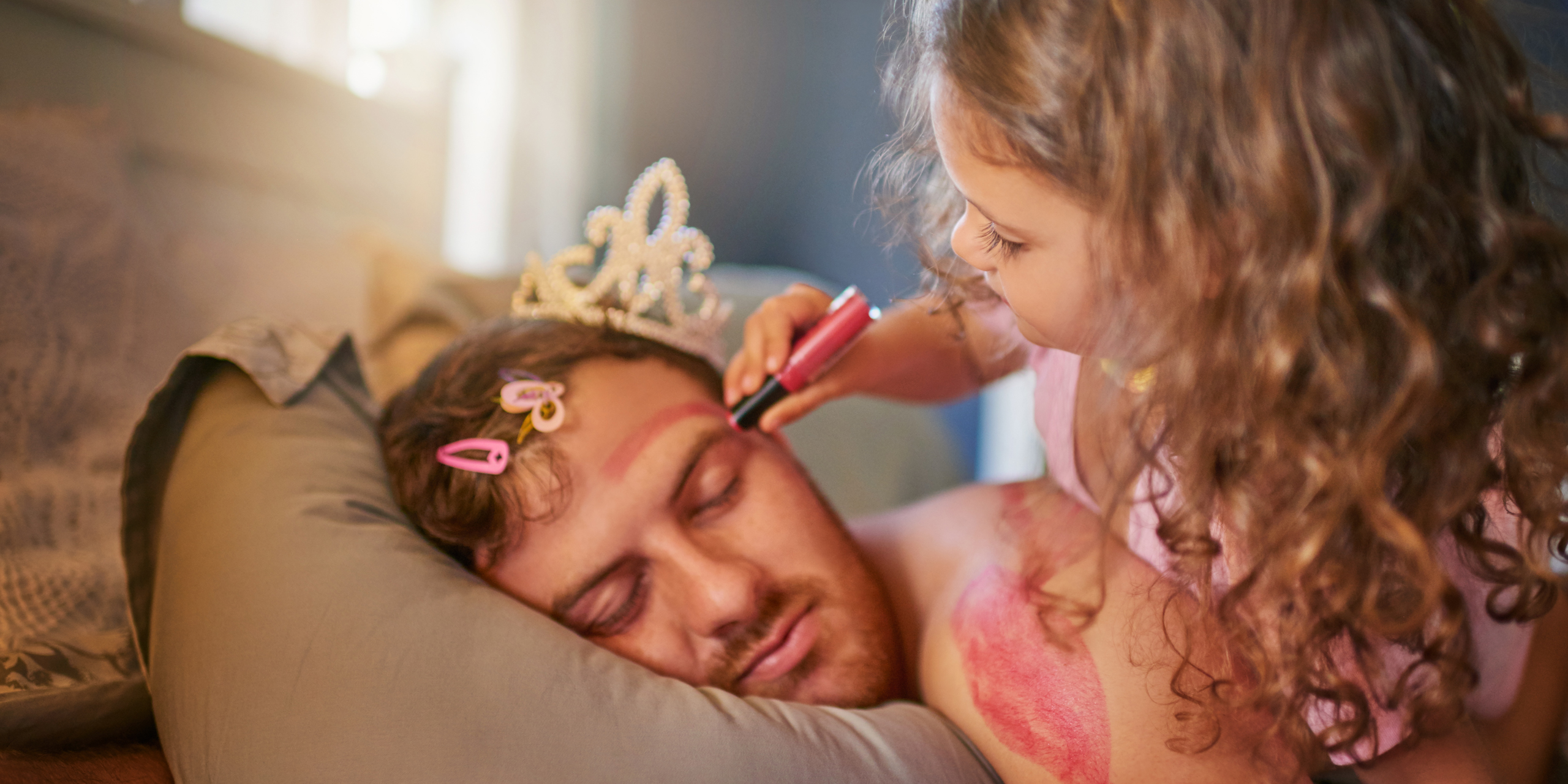 Sleeping In on Father's Day